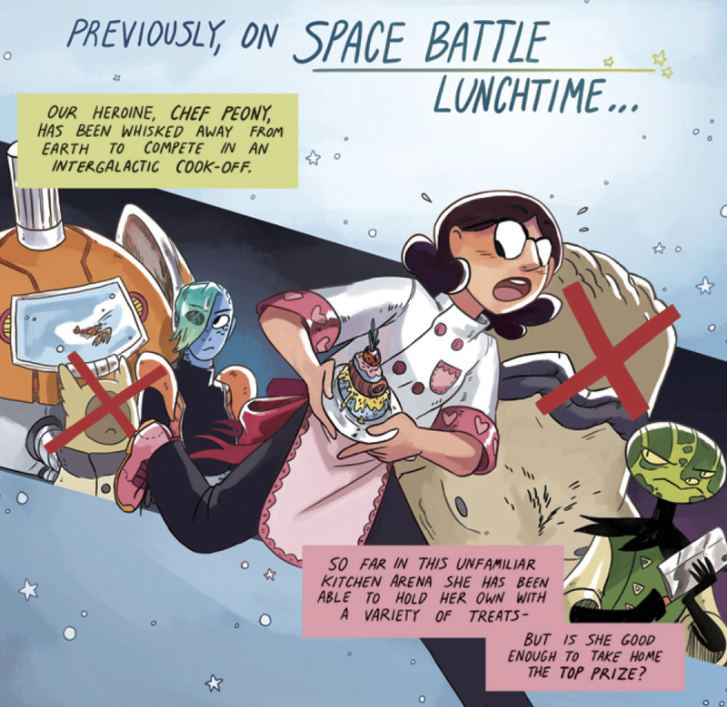 Illustration for article titled Space Battle Lunchtime capitalizes on the fun of cooking reality shows